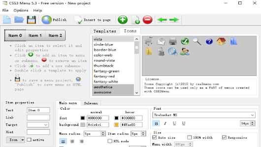 CSS3MenuGɫMb
